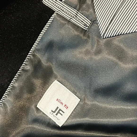 JF J.Ferrar Velvet Mens Super Slim Stretch Fabric Super Slim Fit Sport Coat - Picture 8 of 9
